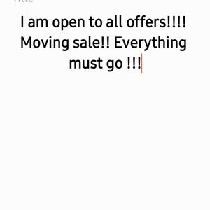 Moving sale ! Everything must go